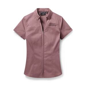 NWT Harley Davidson Women's Willie G Bling Garage Shirt in Nostalgia Rose Medium